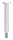 Stift Ø 12mm mit Handlaufanschlussplatte für Rohr 42,4mm, H: 78mm, V2A