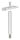 Stift Ø 12mm mit Handlaufanschlussplatte für Rohr 42,4mm, H: 78mm, V2A