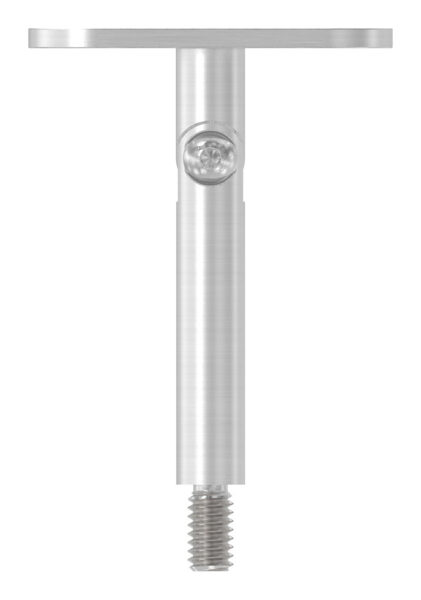 Gelenkstift Ø 12mm mit gerader Handlaufanschlussplatte, H: 78mm, V2A