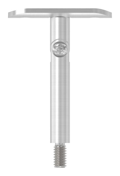 Gelenkstift Ø 12mm mit Handlaufanschlussplatte für Rohr 42,4mm, H: 78mm, V2A