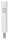 Gelenkstift Ø 14mm, L: 76mm, mit Außengewinde M8x15mm, oben Innengewinde M6x15mm, V2A