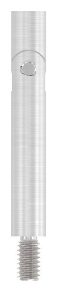 Gelenkstift Ø 12mm, L: 76mm, mit Außengewinde M8x15mm, oben Innengewinde M6x15mm, V2A