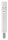 Gelenkstift Ø 12mm, L: 76mm, mit Außengewinde M8x15mm, oben Innengewinde M6x15mm, V2A