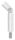 Gelenkstift Ø 12mm, L: 68mm, mit Außengewinde M8x15mm, oben Innengewinde M6x15mm, V2A