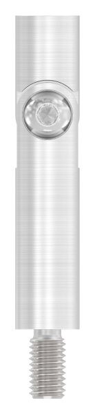 Gelenkstift Ø 14mm, L: 68mm, mit Außengewinde M8x15mm, oben Innengewinde M6x15mm, V2A