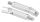 Gelenkstift Ø 14mm, 360° drehbar und 140° verstellbar, L: 76mm, mit Außengewinde M8x15mm, oben Innengewinde M6x15mm, V2A