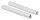 Stift Ø 12mm, L: 100mm, mit 1x Innengewinde M6x15mm und 1x M8x15mm, V2A