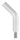 Stift Ø 12mm, L: 60mm, 135° gebogen, mit Außengewinde M8x15mm oben Innengewinde M6x20mm, V2A