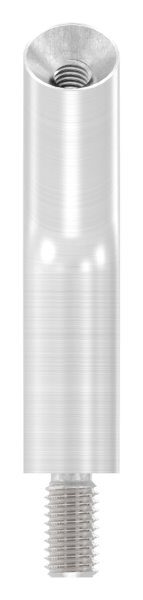 Stift Ø 14mm, L: 60mm, 135° gebogen, mit Außengewinde M8x15mm oben Innengewinde M6x20mm, V2A