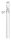 Stift Ø 12mm mit Gelenk, L: 120mm, mit Innengewinde M6x15mm, oben zum Anschweißen, V2A