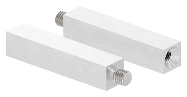 Stift aus 14x14mm, L: 68mm, mit Außengewinde...
