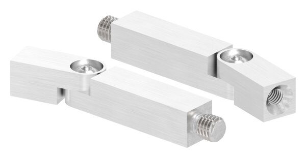 Gelenkstift aus 12x12mm, L: 68mm, mit Außengewinde...