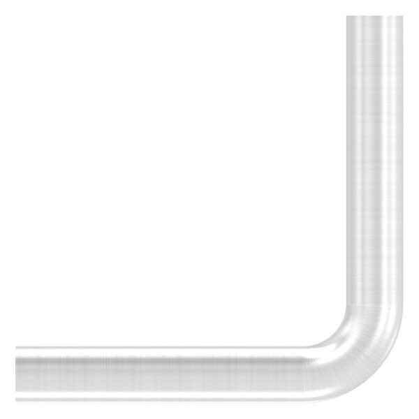 Bügel Ø 12mm, Schenkellänge: 75x75mm, 90° gebogen, mit Innengewinde M6x20mm und M6x15mm, V2A