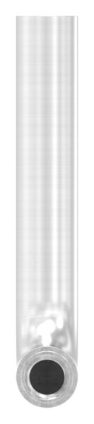 Bügel Ø 12mm passend für Drehfix, Schenkellänge: 65x70mm, 90° gebogen, mit Innengewinde M8x20 und M6x15, V2A