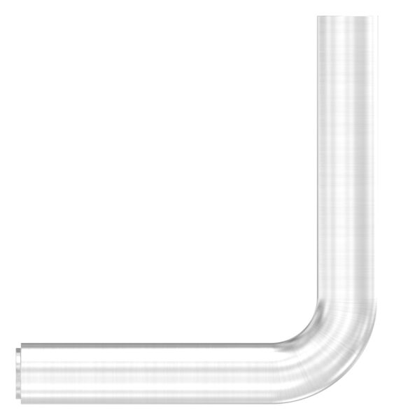 Bügel Ø 12mm passend für Drehfix, Schenkellänge: 65x70mm, 90° gebogen, mit Innengewinde M8x20 und M6x15, V2A