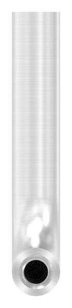 Bügel Ø 14mm, Schenkellänge: 75x75mm, 90° gebogen, mit Innengewinde M8x20mm und M6x15mm, V2A
