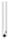 Bügel Ø 12mm, Schenkellänge: 75x75mm, 90° gebogen, mit Innengewinde M6x20mm, andere Seite zum Anschweißen, V2A