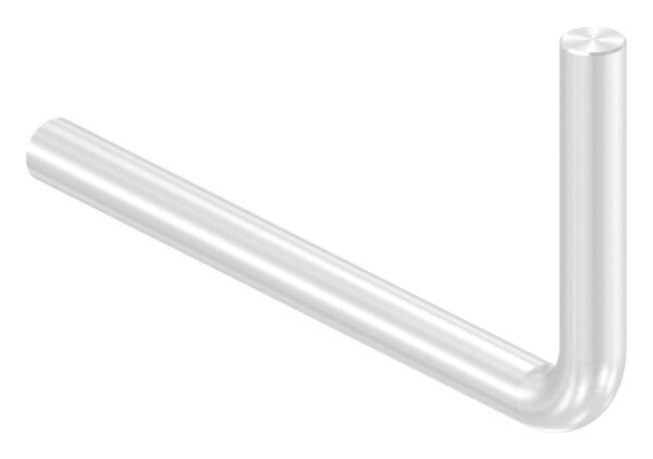 Bügel Ø 12mm, Schenkellänge: 75x150mm, 90° gebogen, beidseitig zum Anschweißen, V2A