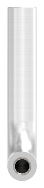 Bügel Ø 14mm, Schenkellänge: 75x75mm, 90° gebogen, mit Innengewinde M8x20mm, andere Seite zum Anschweißen, V2A