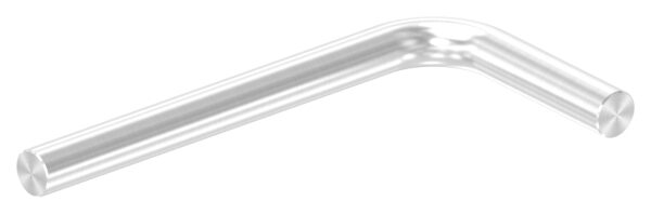 Bügel Ø 14mm, Schenkellänge: 75x150mm, 90° gebogen, beidseitig zum Anschweißen, V2A