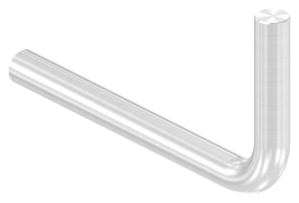 Bügel Ø 14mm, Schenkellänge: 75x150mm, 90° gebogen, beidseitig zum Anschweißen, V2A