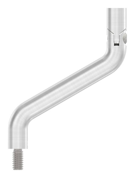 Bügel Ø 14mm mit Gelenk, 2x 30° gebogen,...