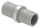 Verbindungsstück für Rohr 21,3 x 2,0mm zum Stecken und Kleben, Länge: 45mm, V2A