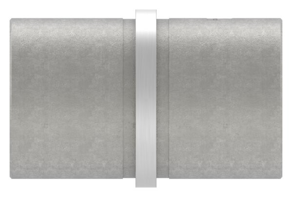 Verbindungsstück für Rohr 42,4x2,0mm zum Stecken und Kleben, L: 65mm, V2A