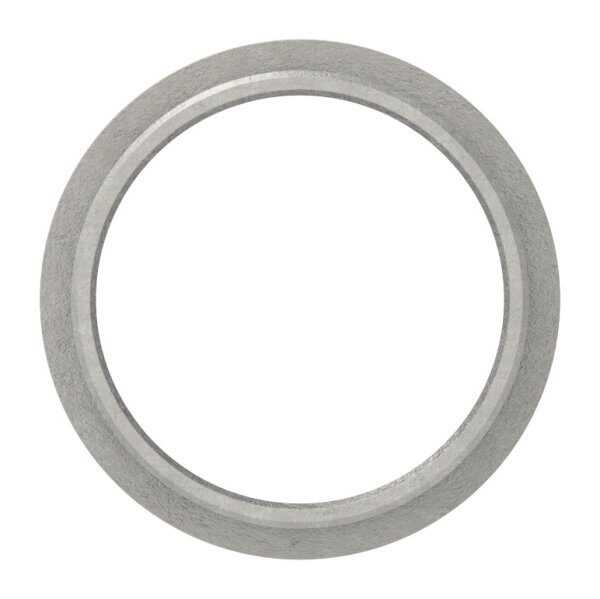 Verbindungsstück für Rohr 42,4x2,5mm zum Stecken und Kleben, L: 120mm, V2A
