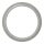Verbindungsstück für Rohr 40,0x2,0mm zum Stecken und Kleben, L: 65mm, V2A