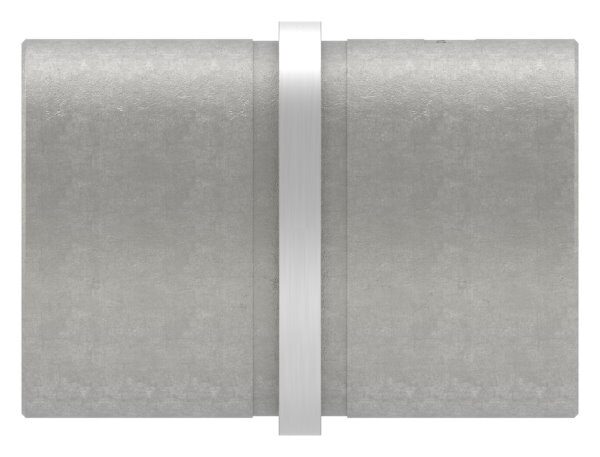 Verbindungsstück für Rohr 48,3x2,0mm zum Stecken und Kleben, L: 65mm, V2A