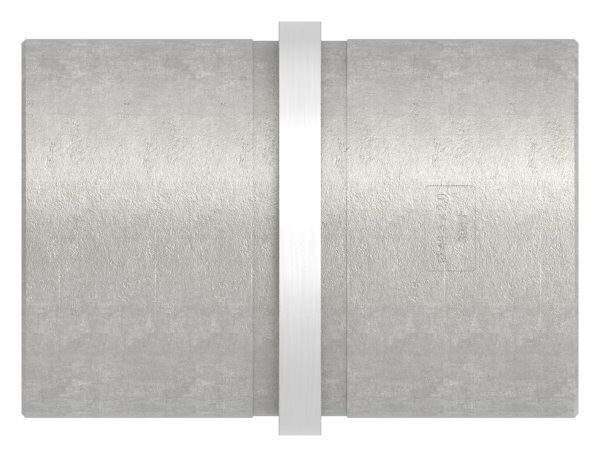 Verbindungsstück für Rohr 48,3x2,0mm zum Stecken und Kleben, L: 65mm, V2A