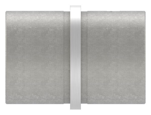 Verbindungsstück für Rohr 48,3x2,5mm zum Stecken und Kleben, L: 65mm, V2A