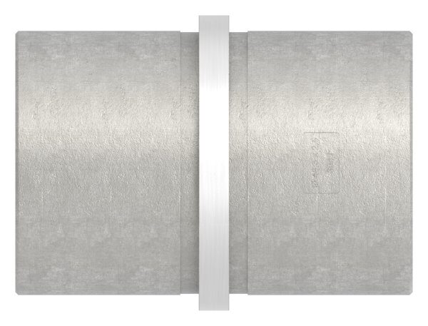Verbindungsstück für Rohr 48,3x2,5mm zum Stecken und Kleben, L: 65mm, V2A
