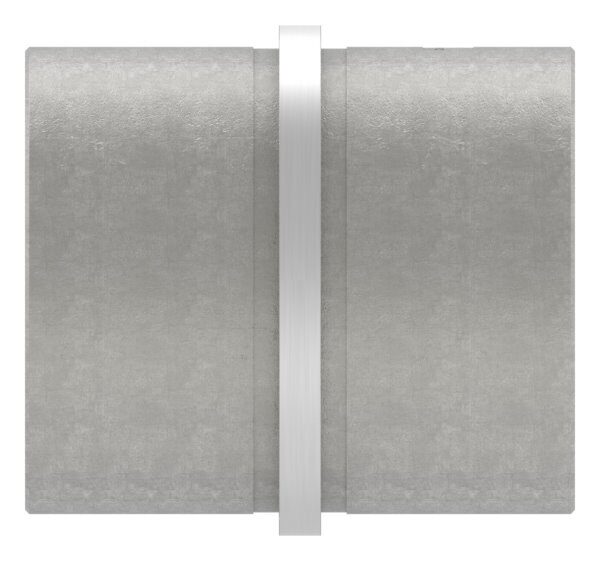 Verbindungsstück für Rohr 60,3x2,5mm zum Stecken und Kleben, L: 65mm, V2A