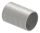 Verbindungsstück für Rohr 48,3x2,0mm, zum Stecken und Kleben, L: 65mm, V2A