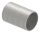 Verbindungsstück für Rohr 48,3x2,5mm, zum Stecken und Kleben, L: 65mm, V2A