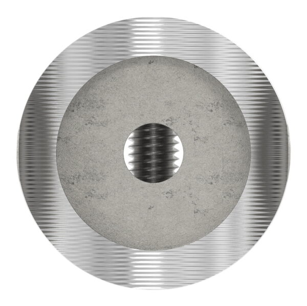 Anschlussstück 90°, mit Klemmschraube, für Rohr 42,4x2,5mm, Anschluss oben: 42,4mm, V2A