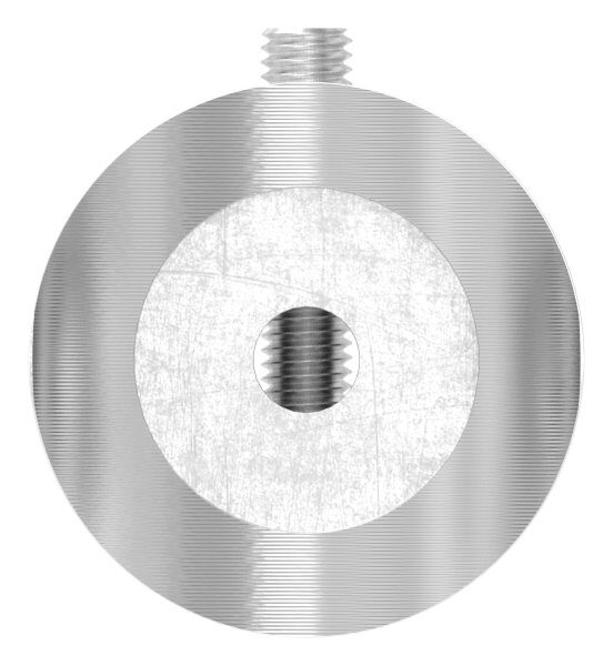 Anschlussstück 90°, mit Klemmschraube, für Rohr 48,3x2,0mm, Anschluss oben: 48,3mm, V2A