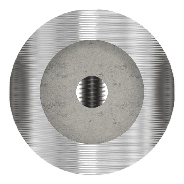 Anschlussstück 90°, mit Klemmschraube, für Rohr 48,3x2,5mm, Anschluss oben: 48,3mm, V2A