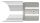 Anschlussstück 90°, mit Klemmschraube, für Rohr 48,3x2,5mm, Anschluss oben: 48,3mm, V2A