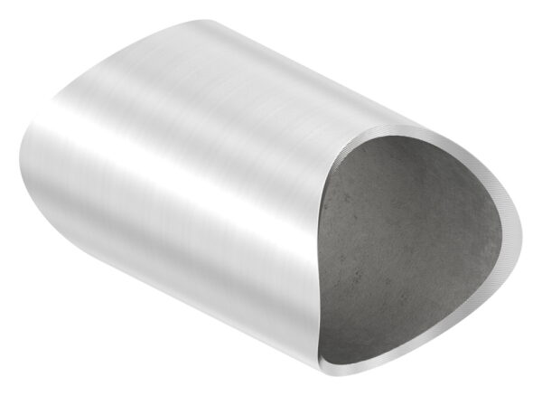 Rohrverbindungsstück zum Einschweißen, von 48,3mm auf 48,3mm, lichter Abstand: 50mm, V2A