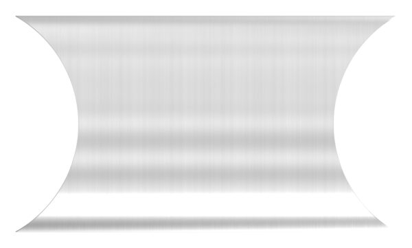 Rohrverbindungsstück zum Einschweißen, von 48,3mm auf 48,3mm, lichter Abstand: 50mm, V2A