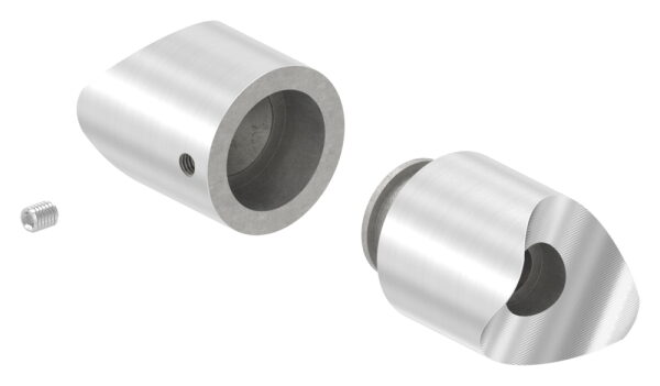 Rohrverbindungsstück verstellbar, von 33,7mm auf 33,7mm, lichter Abstand: 50mm, V2A