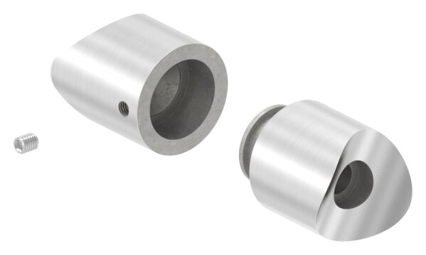 Rohrverbindungsstück verstellbar, von 33,7mm auf 42,4mm, lichter Abstand: 50mm, V2A