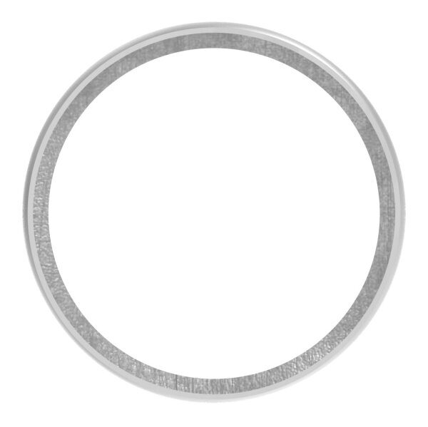 Ring für Rohr 33,7mm, geschliffen Korn 240, V2A