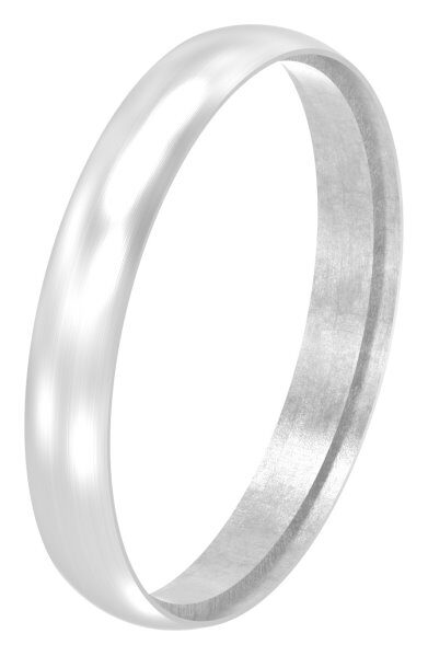 Ring für Rohr 48,3mm, geschliffen Korn 240, V2A