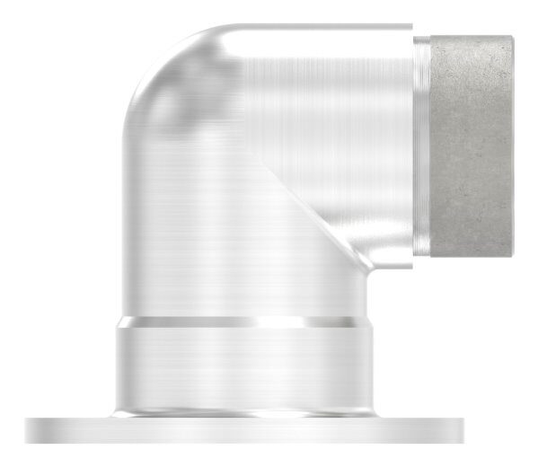 Wandhalter 90° kurz, zum Stecken, für Rohr 42,4x2,0mm, V2A
