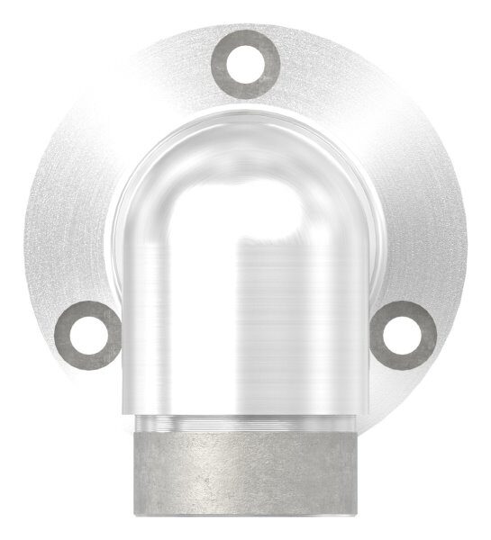 Wandhalter 90° kurz, zum Stecken, für Rohr 42,4x2,0mm, V2A