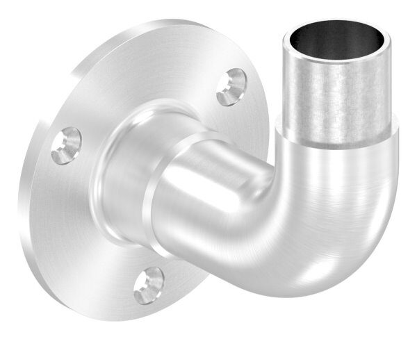 Wandhalter 90°, zum Stecken, für Rohr 33,7x2,0mm, V2A